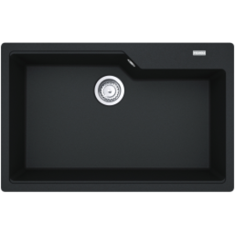 Franke UBG610-78 Urban 花崗岩檯面 單昇盆 (瑪瑙黒色)